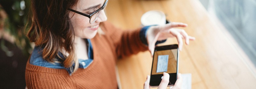 Mobile Check Deposit—anytime, anywhere convenience and security